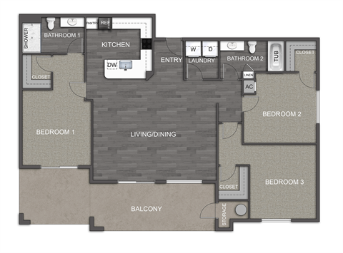 a floor plan with a checkered pattern